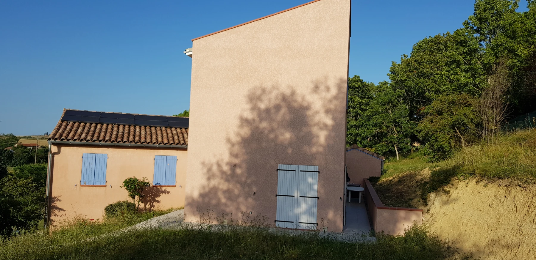 État après travaux : Extension pigeonnier R+1 à Verfeil