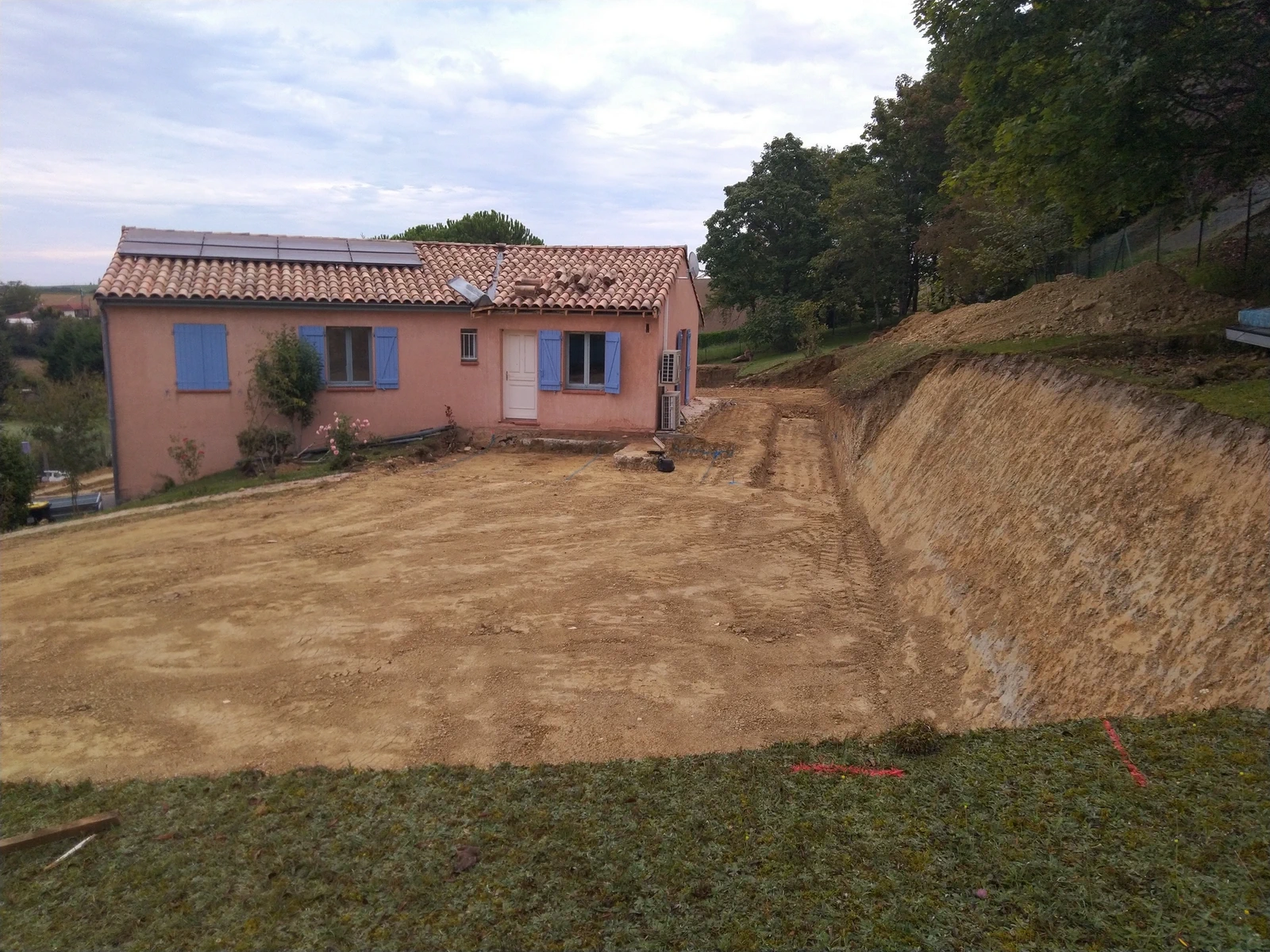 État avant travaux : Extension pigeonnier R+1 à Verfeil