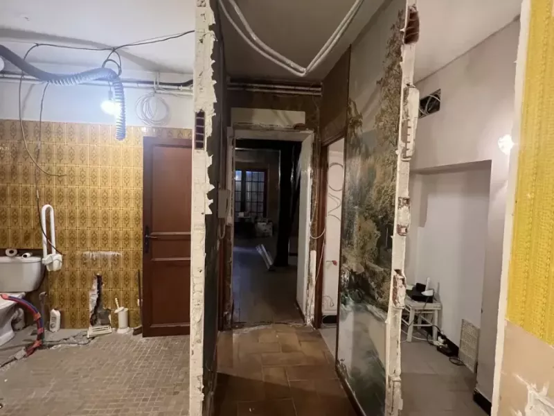 Rénovation lourde d'une maison de 1680 à Venerque
