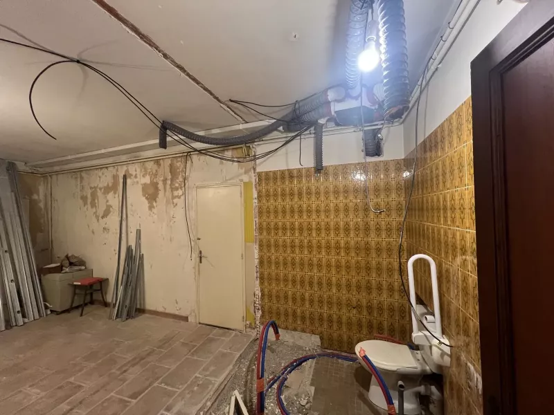 Rénovation lourde d'une maison de 1680 à Venerque