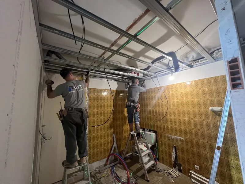 Rénovation lourde d'une maison de 1680 à Venerque