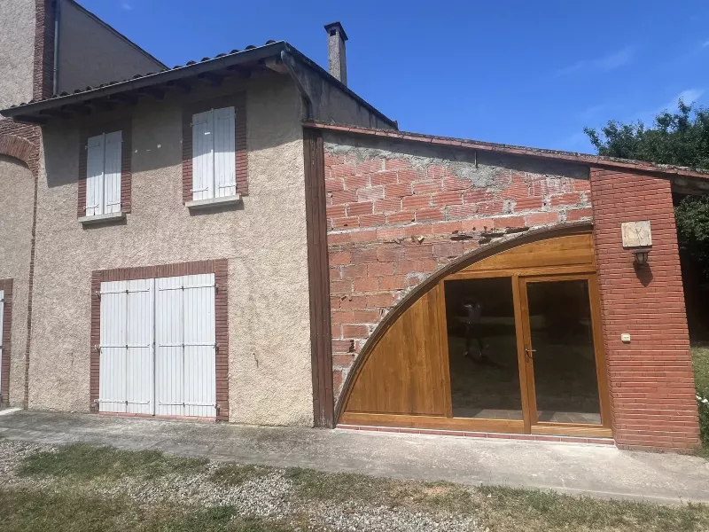 Rénovation lourde d'une maison de 1680 à Venerque