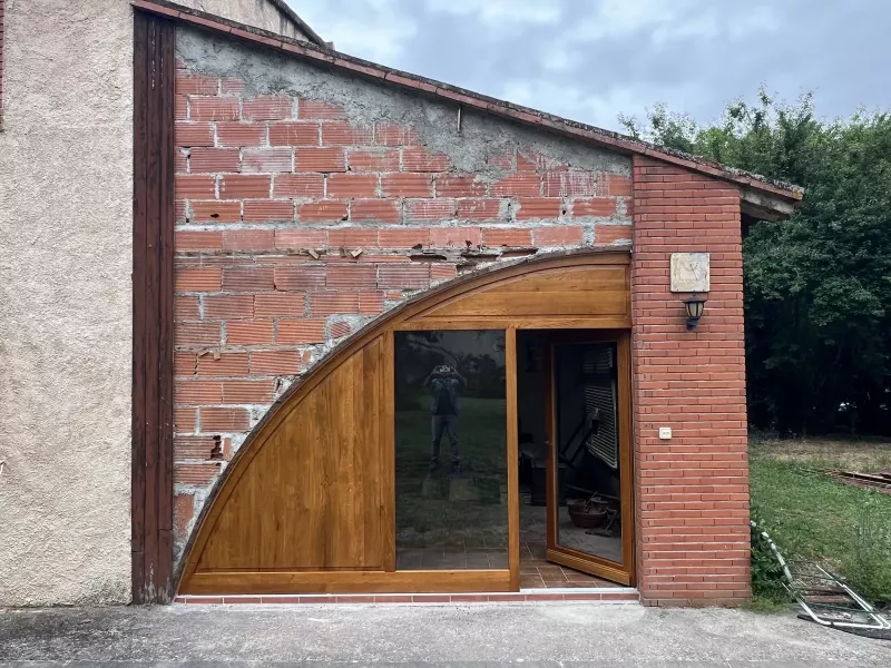 Rénovation lourde d'une maison de 1680 à Venerque