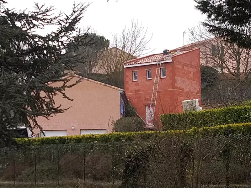 Extension pigeonnier R+1 à Verfeil