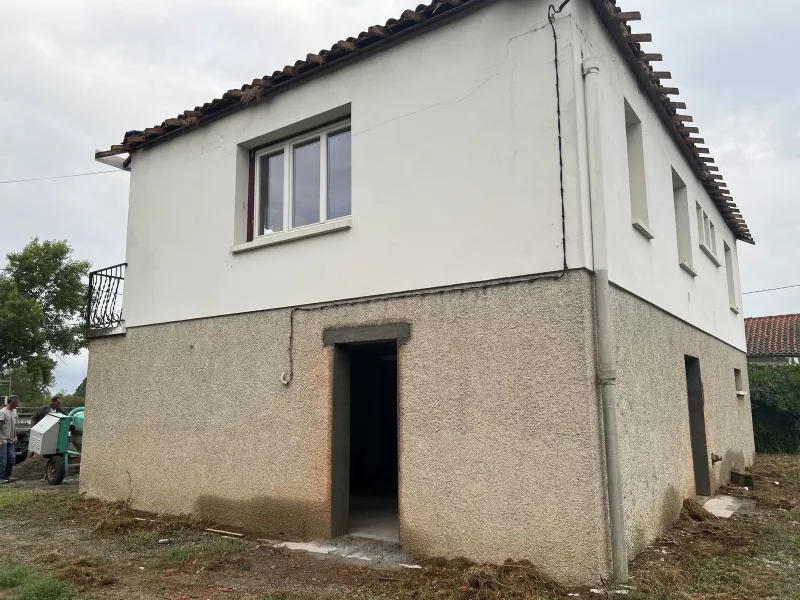 Rénovation lourde villa R+1 à Pins-Justaret
