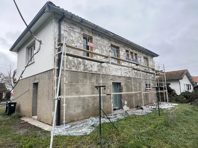 Rénovation lourde villa R+1 à Pins-Justaret